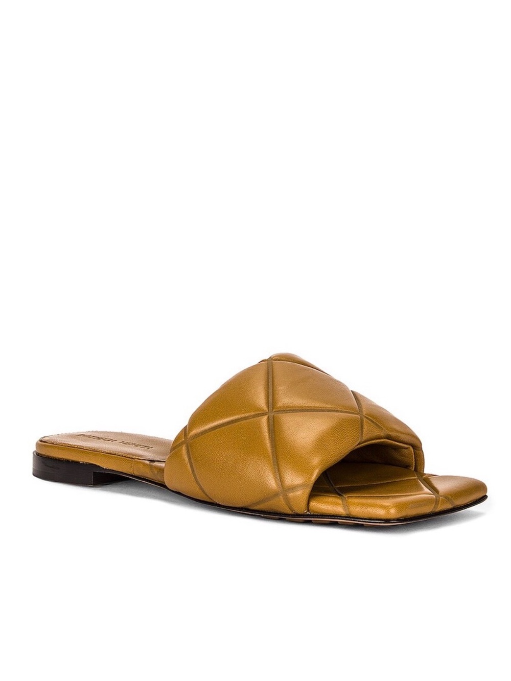 Bottega Veneta Lido Slides in Acorn - 39